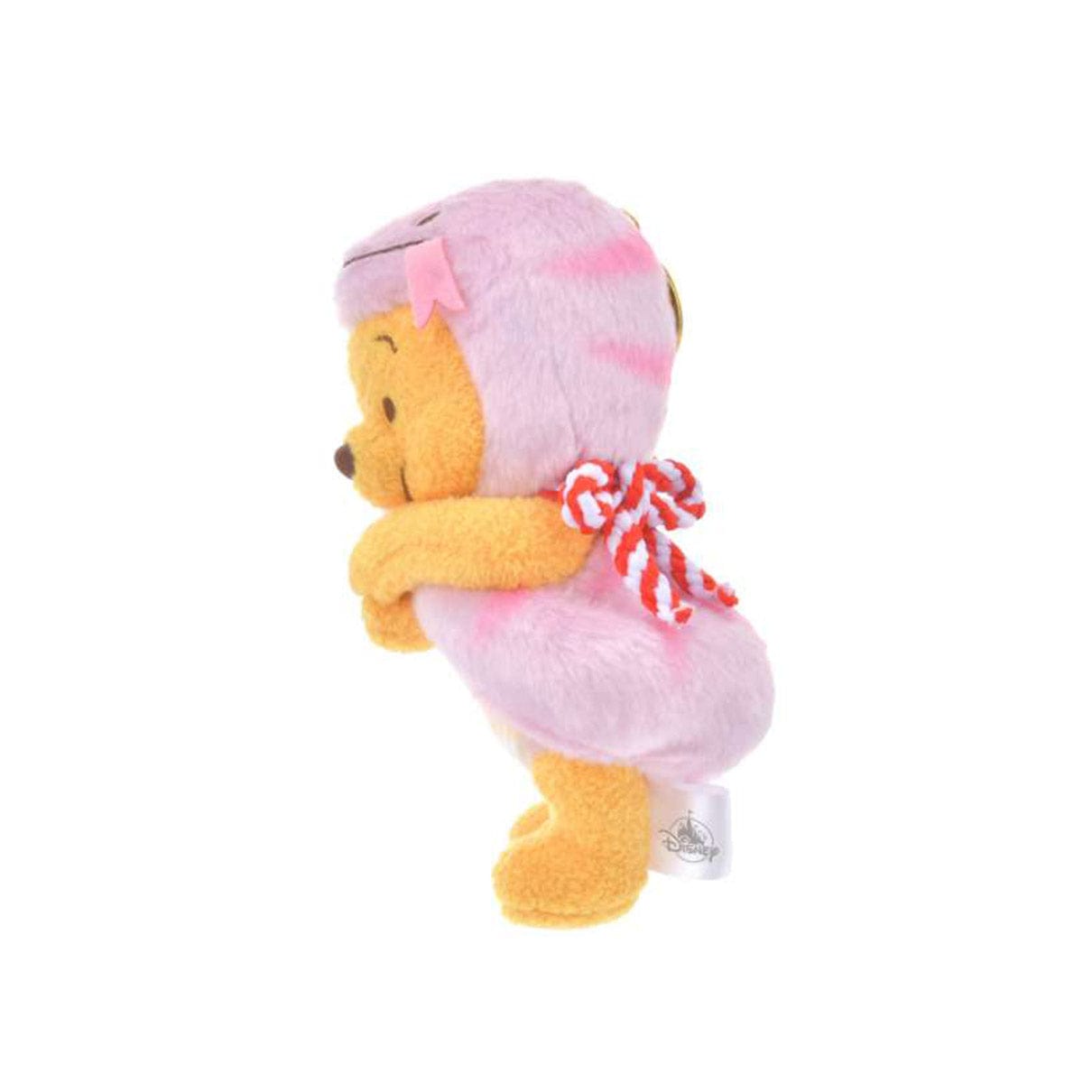 Disney Winnie the Pooh Plush Keychain New Year 2025 Pink