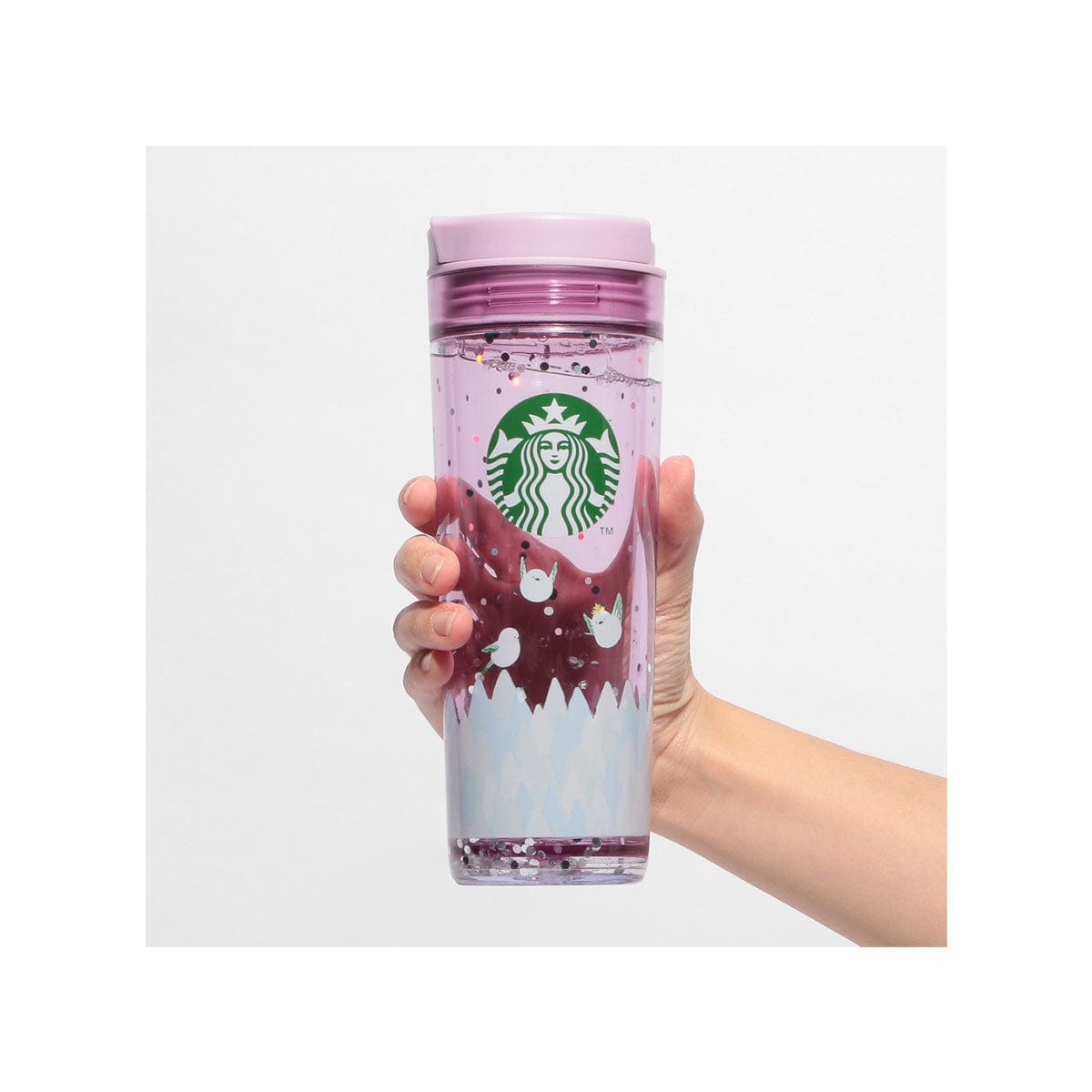 Starbucks New Year 2025 Water in Tumbler Shimaenaga - Pink