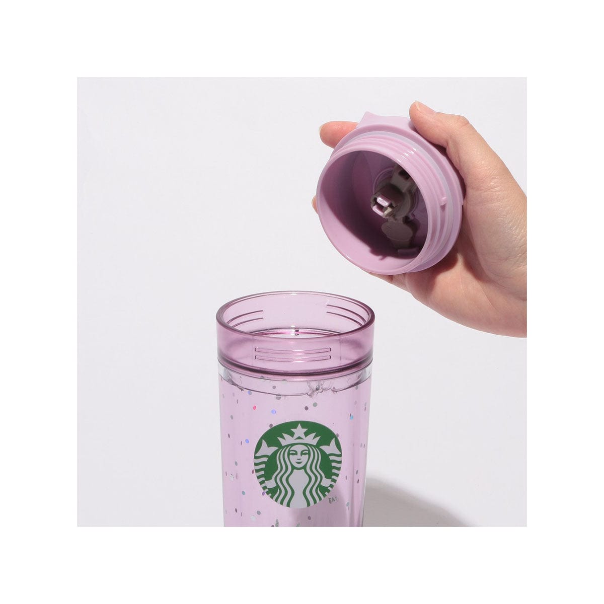 Starbucks New Year 2025 Water in Tumbler Shimaenaga - Pink
