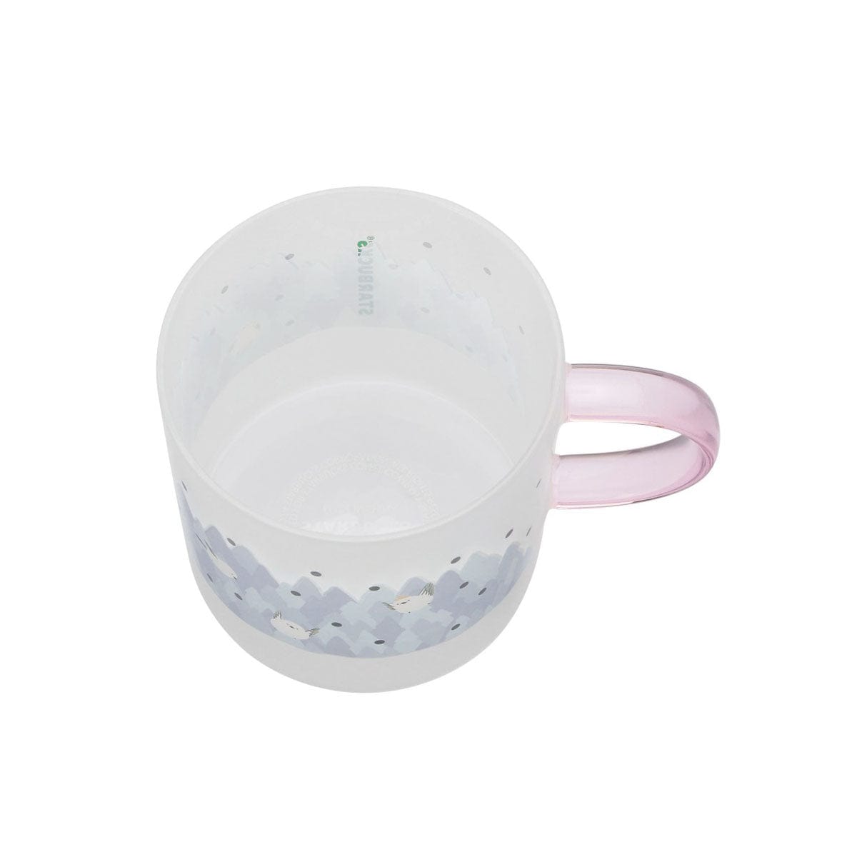 Starbucks New Year 2025 Heat-Resistant Shima-Enaga Glass Mug
