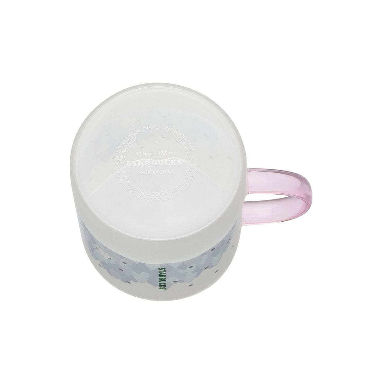 Starbucks New Year 2025 Heat-Resistant Shima-Enaga Glass Mug