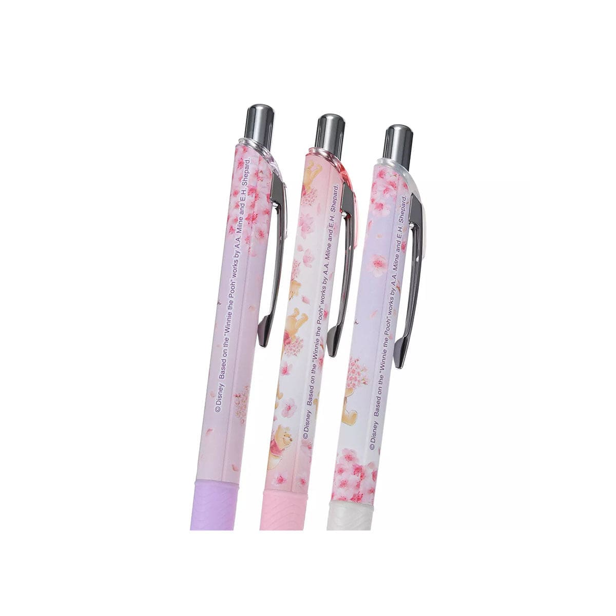 Disney Energel Ballpoint Pen Set Sakura: Winnie the Pooh & Piglet