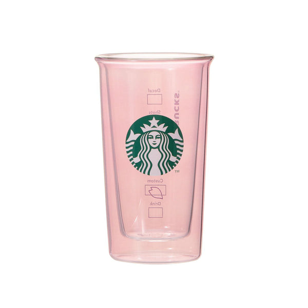 100%正規品 Starbucks Japan Sakura 2025 Double Wall Glass: Pale Pink 弁当箱・水筒