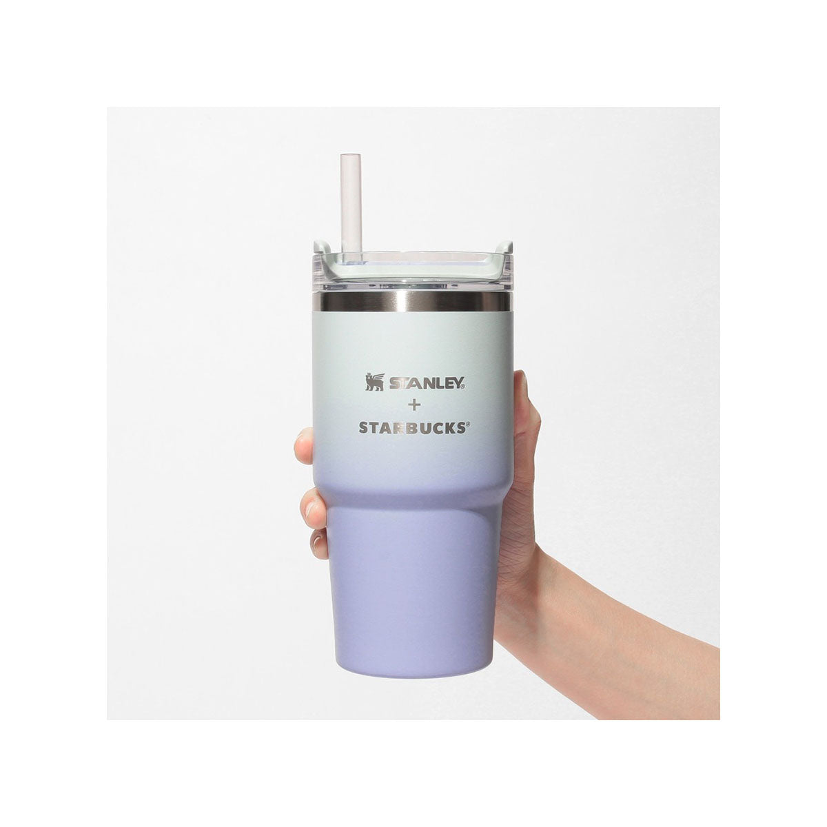 Starbucks X Stanley Medium 3-Way Tumbler: Mint Green Gradient