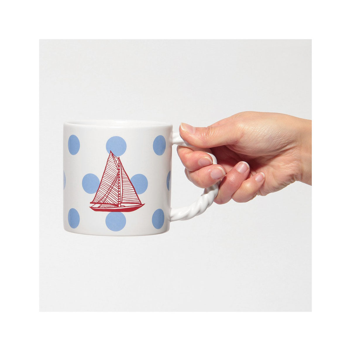 Starbucks Marine Collection 2025 Polka Dot Pattern Mug Cup