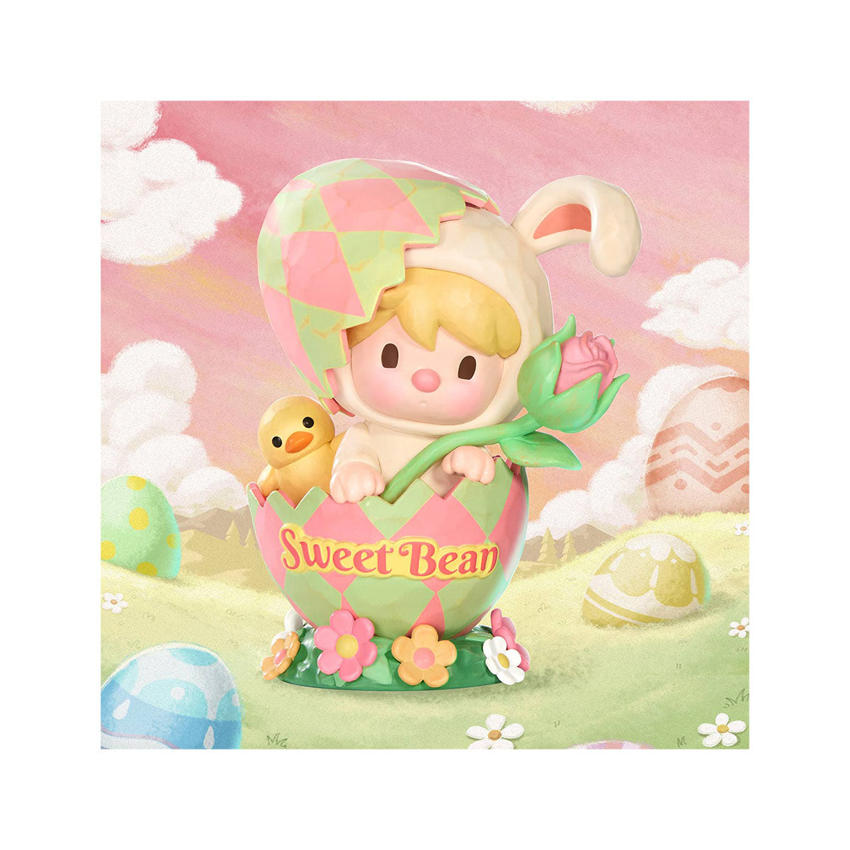 Pop Mart Sweet Bean Easter Bunny Figure