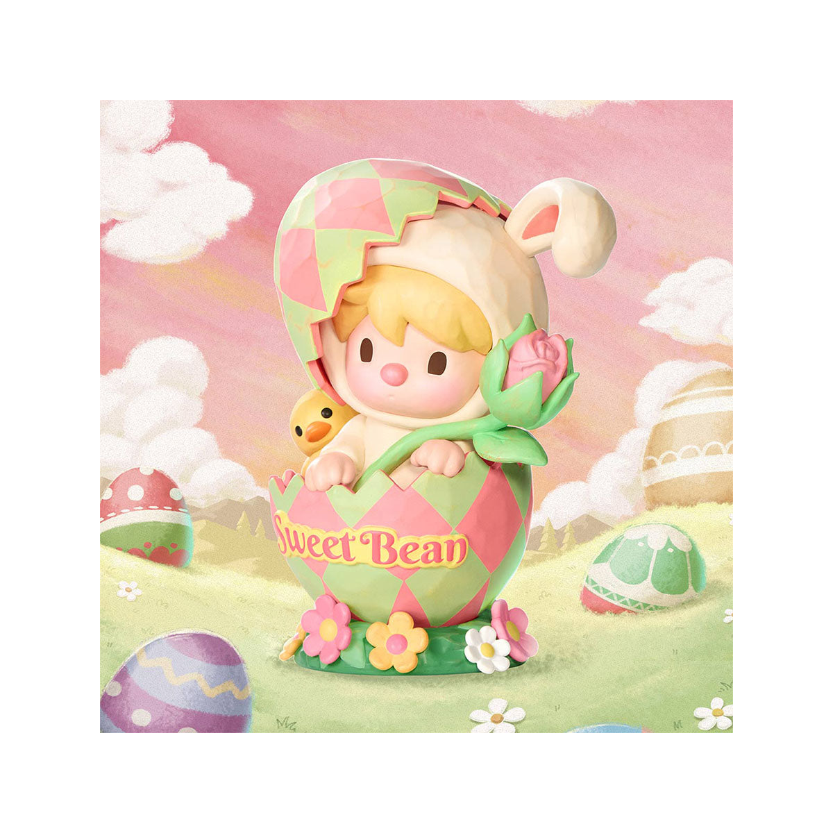 Pop Mart Sweet Bean Easter Bunny Figure
