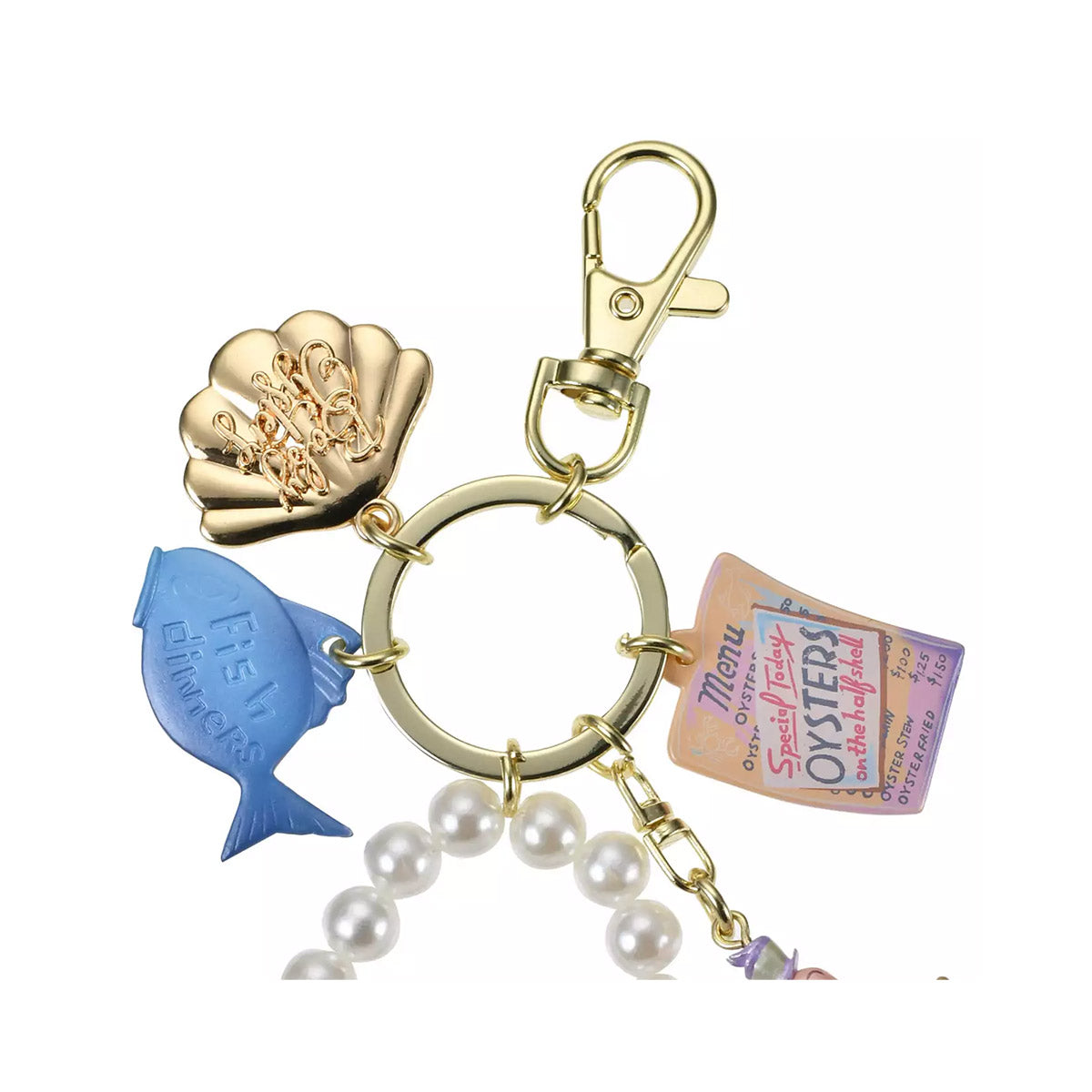 Disney Young Oyster & Walrus Key Holder Key Chain