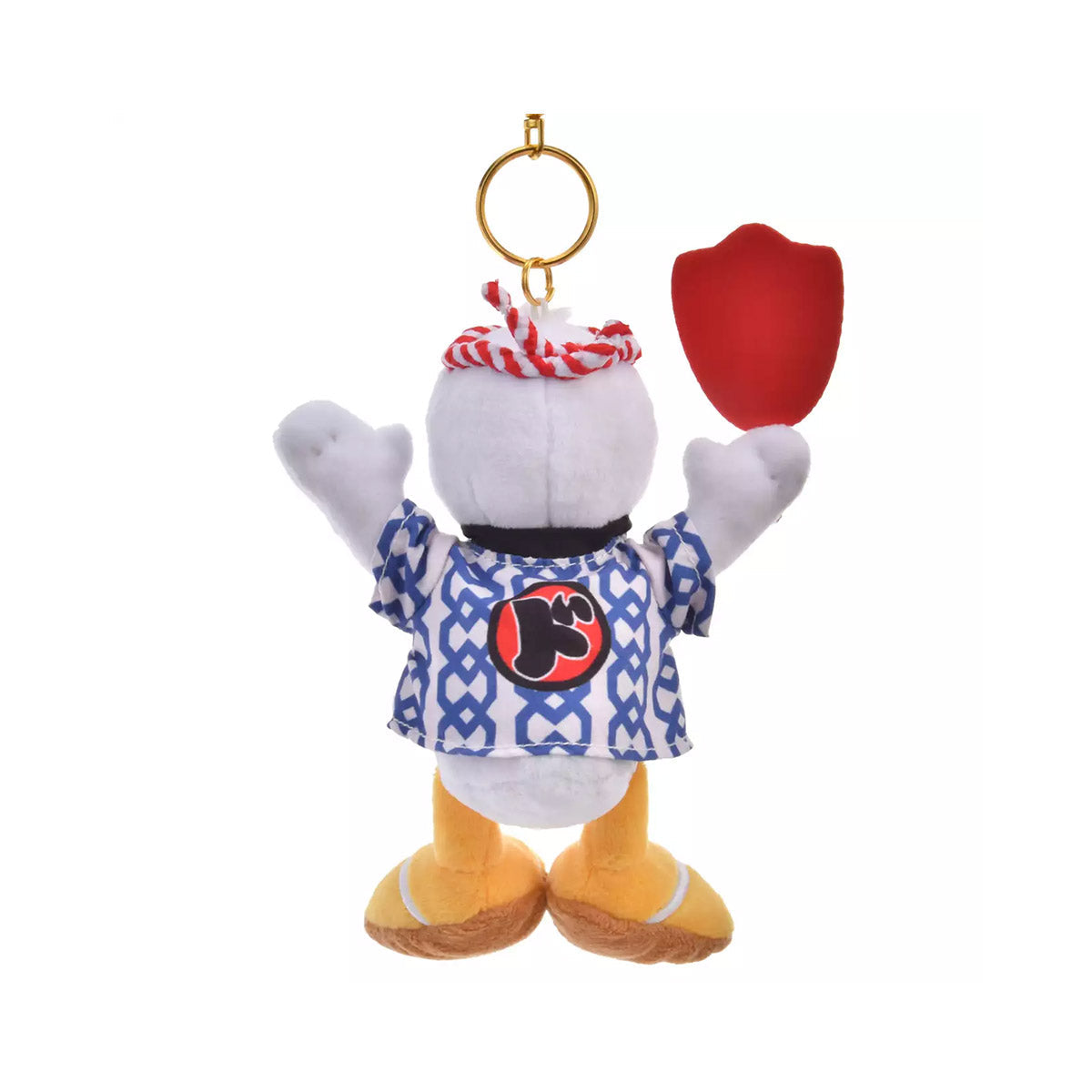 Disney Donald Plush Keychain Japanese Matsuri Collection