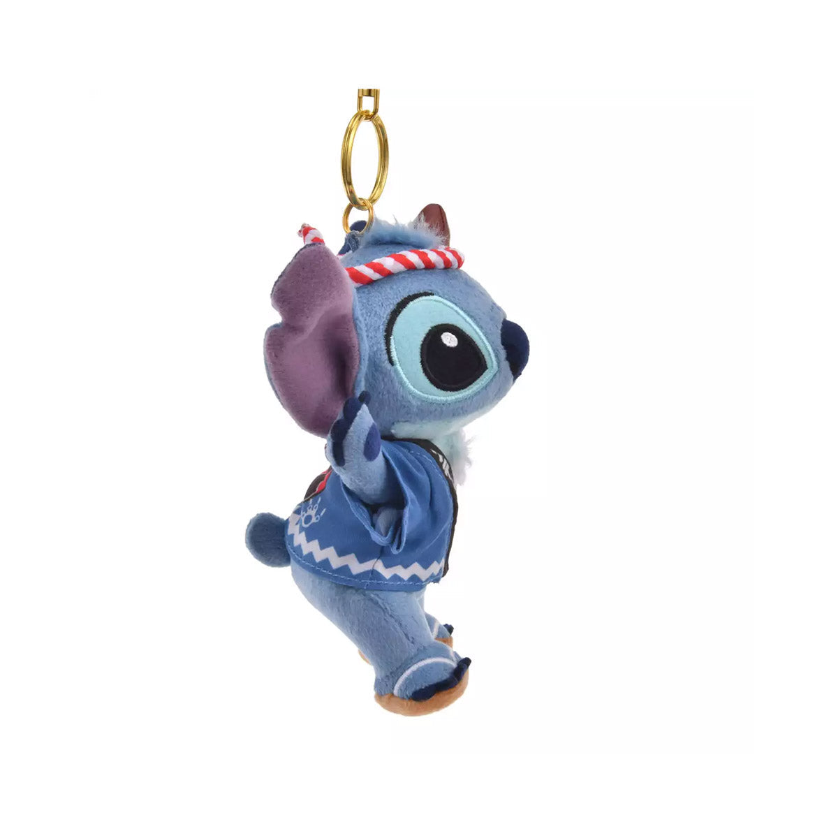 Disney Stitch Plush Keychain Japanese Matsuri Collection