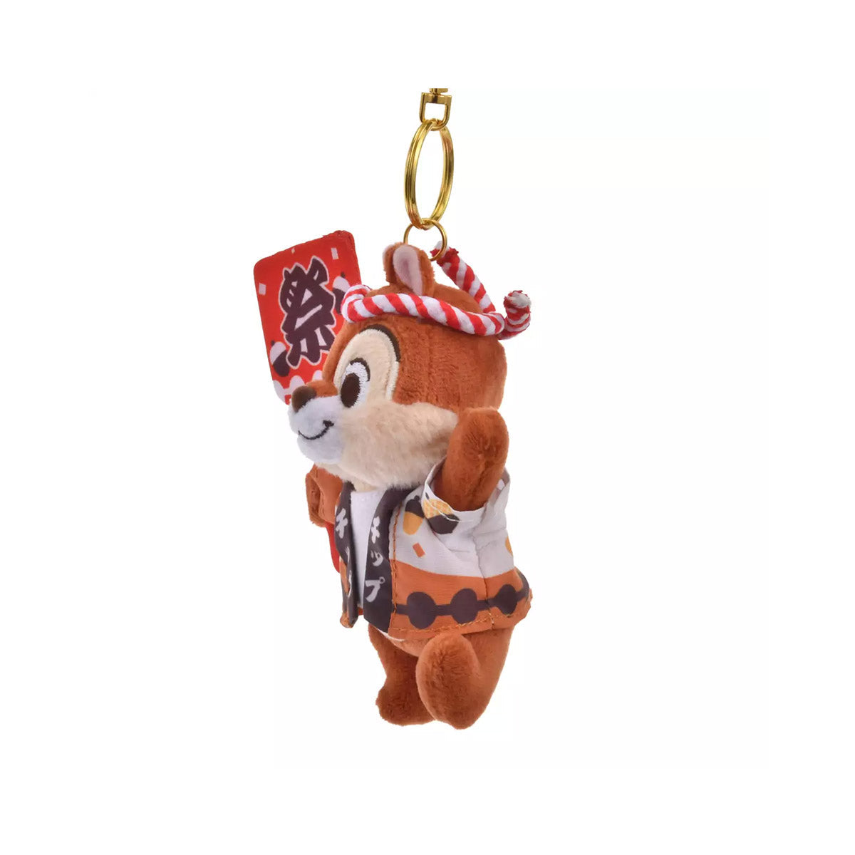 Disney Chip Plush Keychain Japanese Matsuri Collection