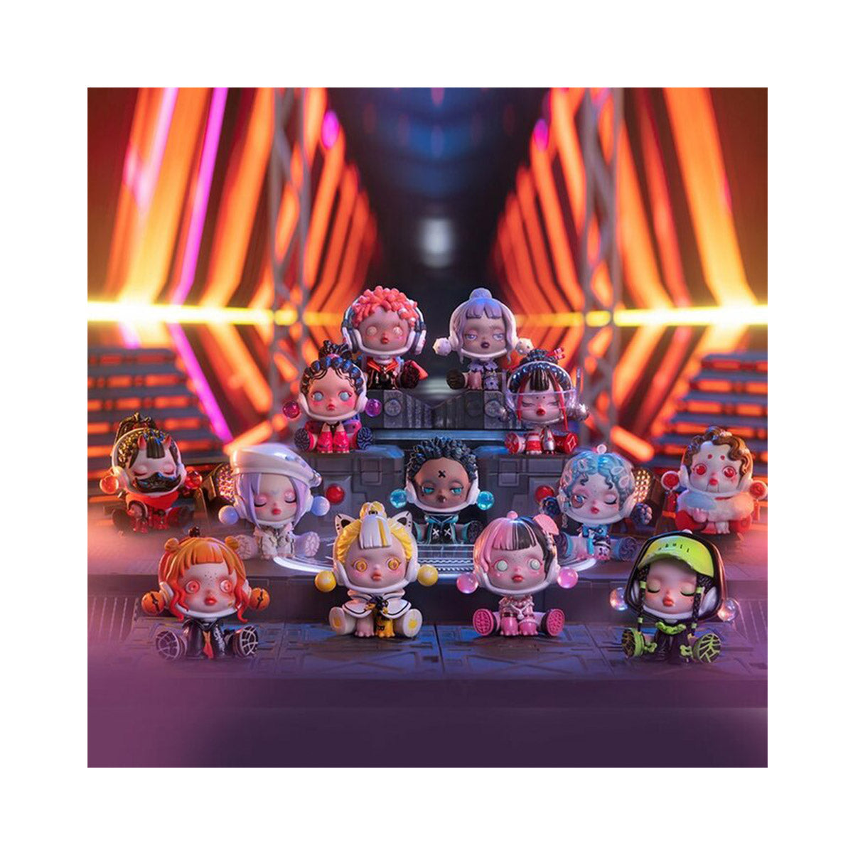Pop Mart Skullpanda City of Night Series – Hello Japan