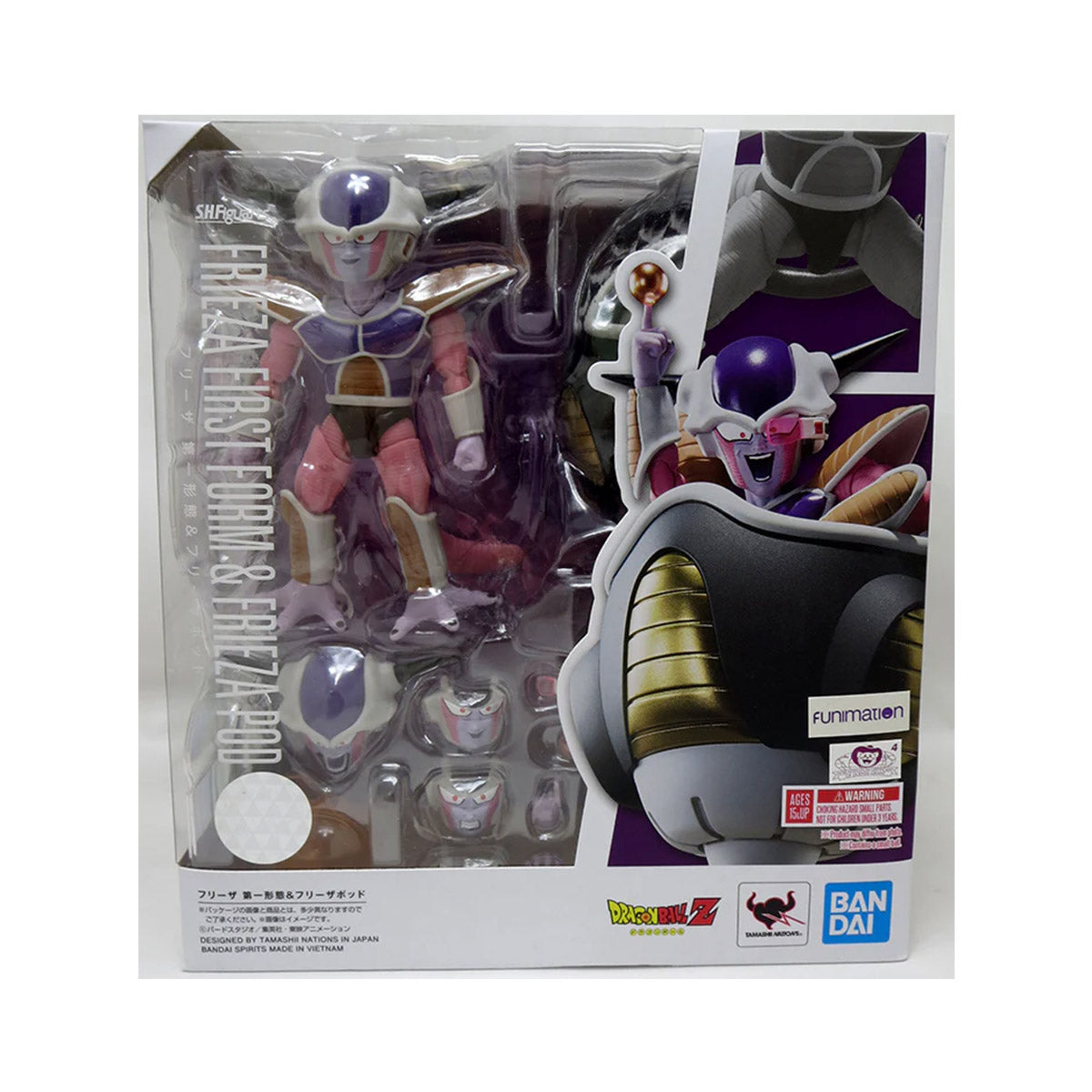 Dragon Ball S.H. Figuarts Frieza First Form & Pod