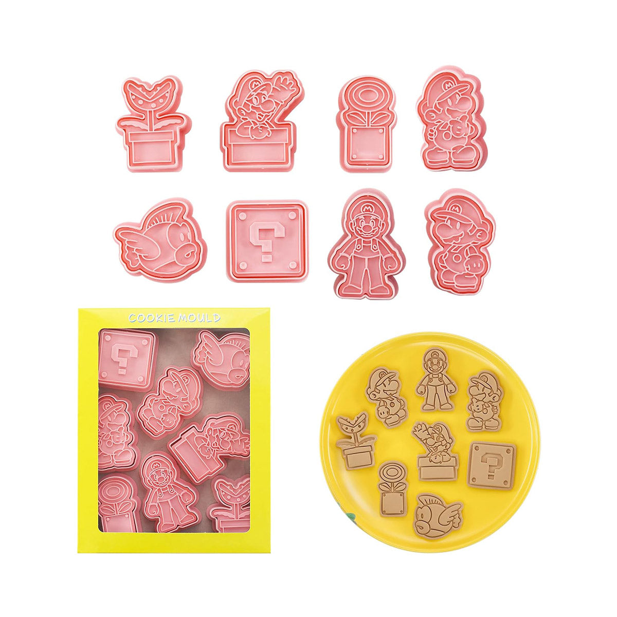 Super Mario Cookie Cutter