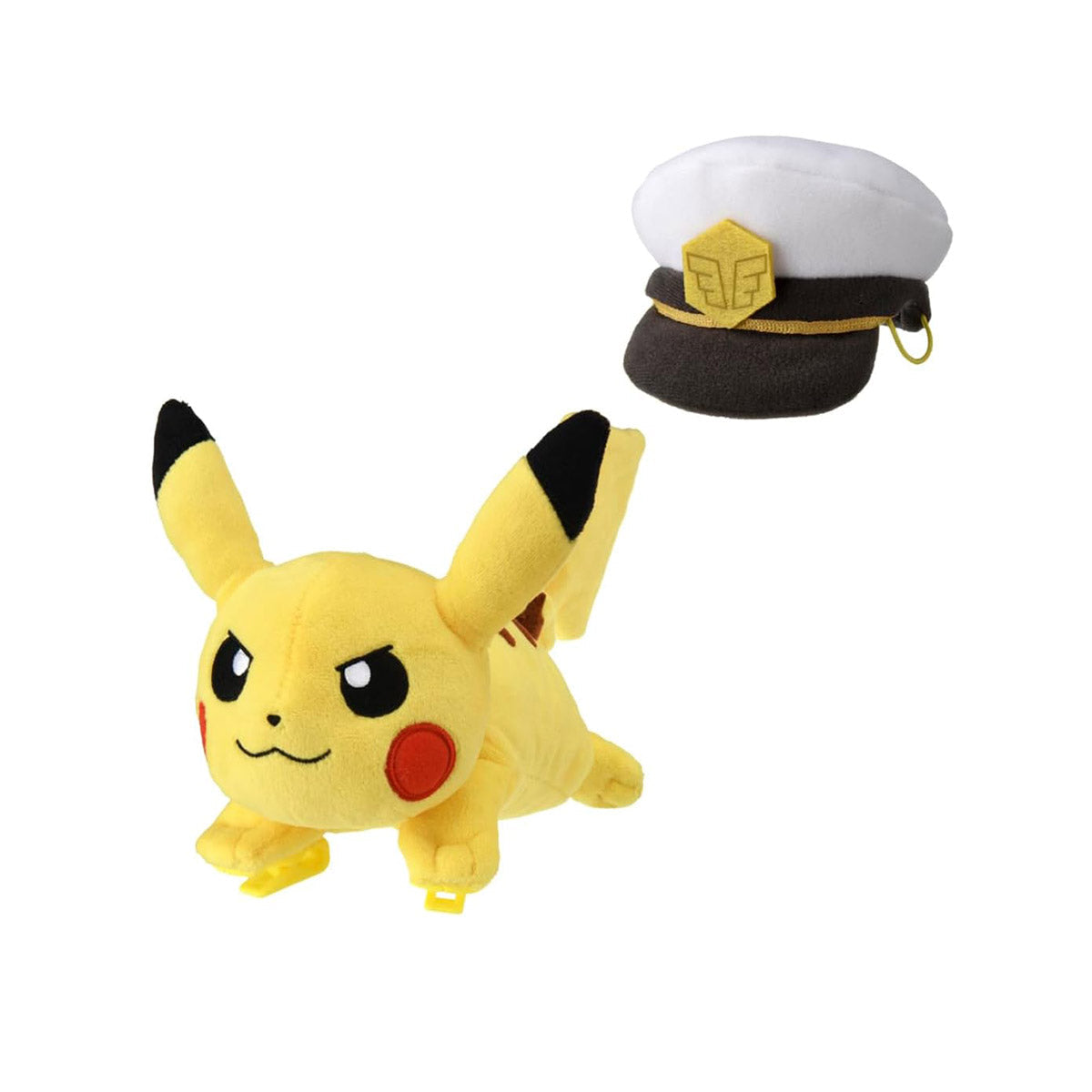 Pokemon Plush Katanori Captain Pikachu