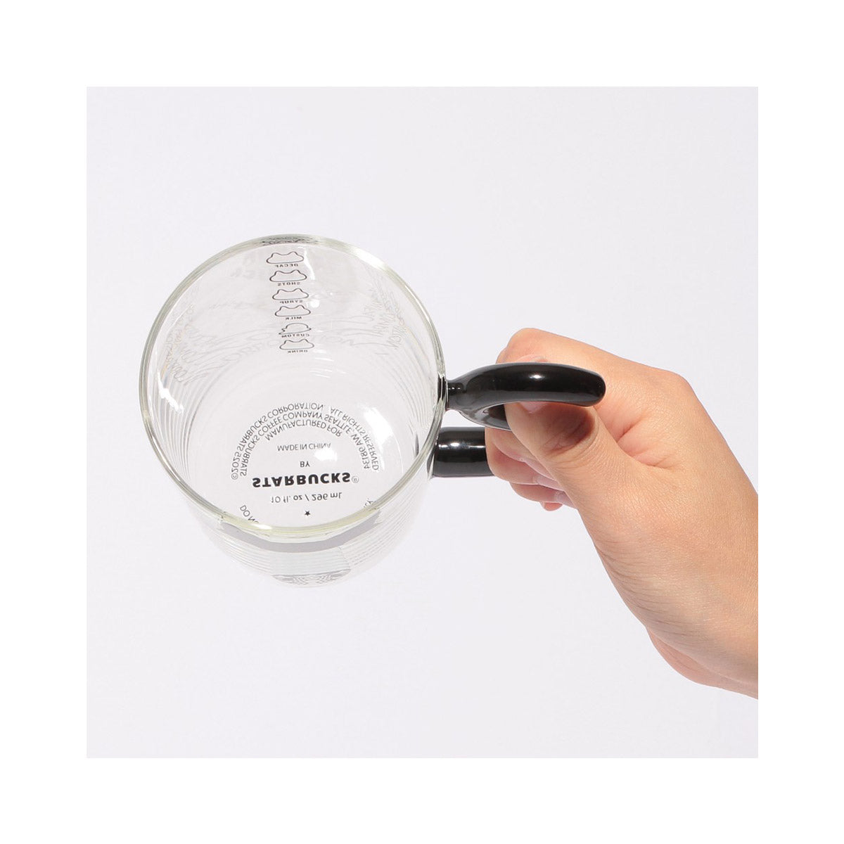 Starbucks Halloween 2025 Heat-Resistant Cat Glass Mug