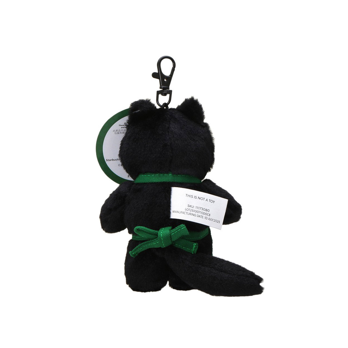 Starbucks Halloween 2025 Mini Bearista Keychain