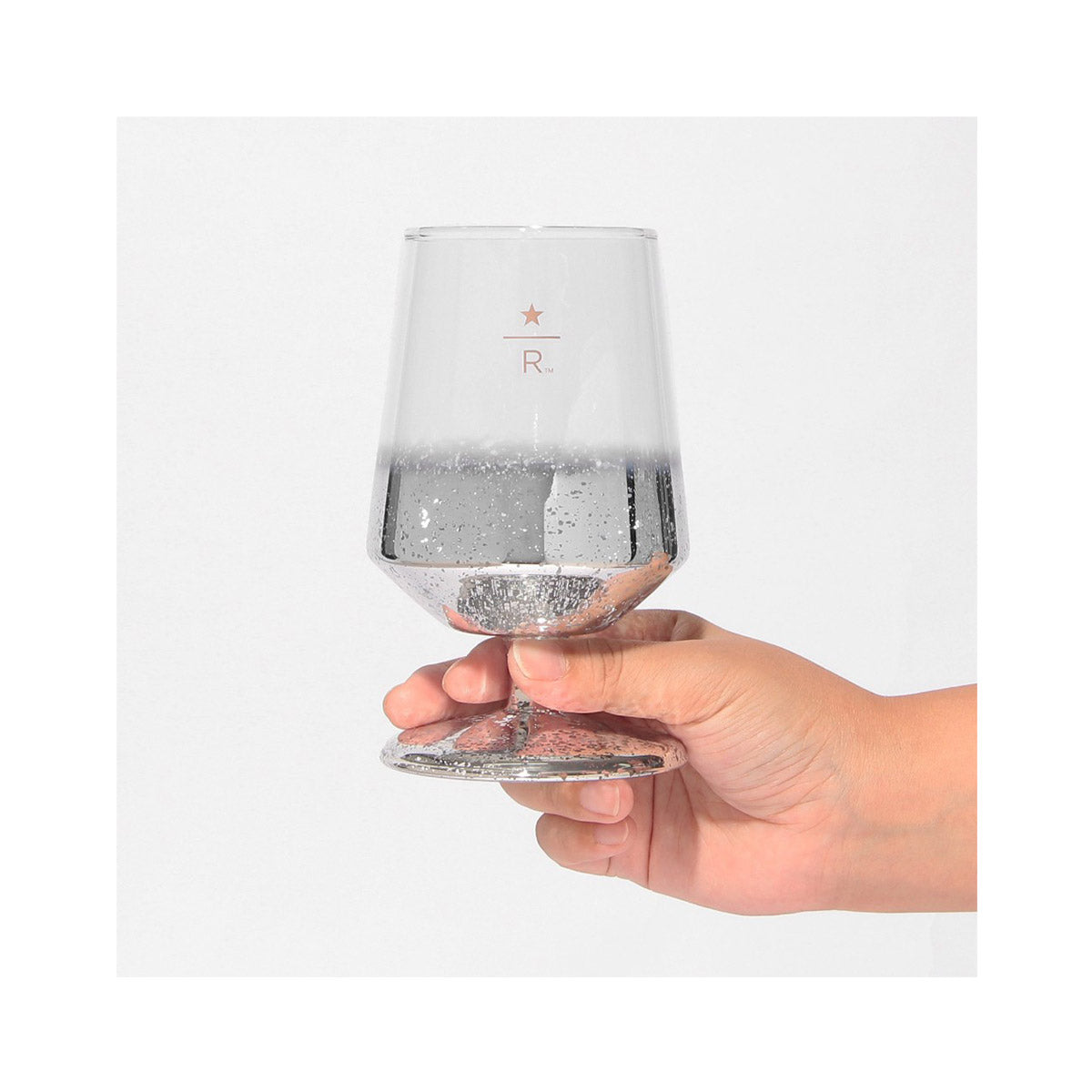 Starbucks Reserve 2025 Stem Glass: Silver