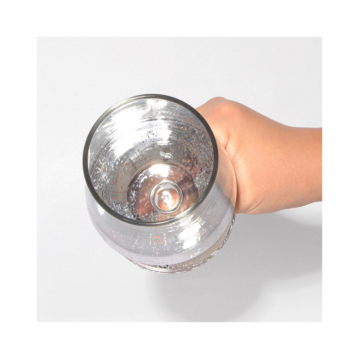 Starbucks Reserve 2025 Stem Glass: Silver