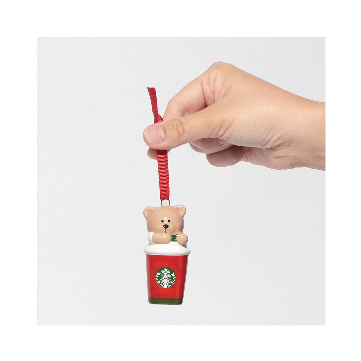 Starbucks Holiday 2025 Ornament RED CUP Bearista