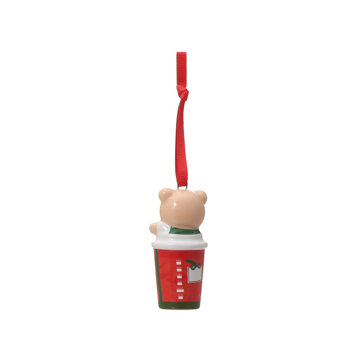 Starbucks Holiday 2025 Ornament RED CUP Bearista