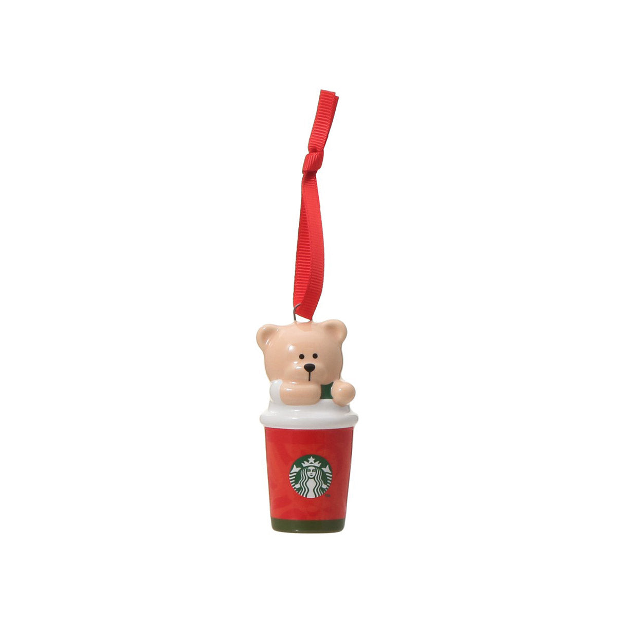 Starbucks Holiday 2025 Ornament RED CUP Bearista