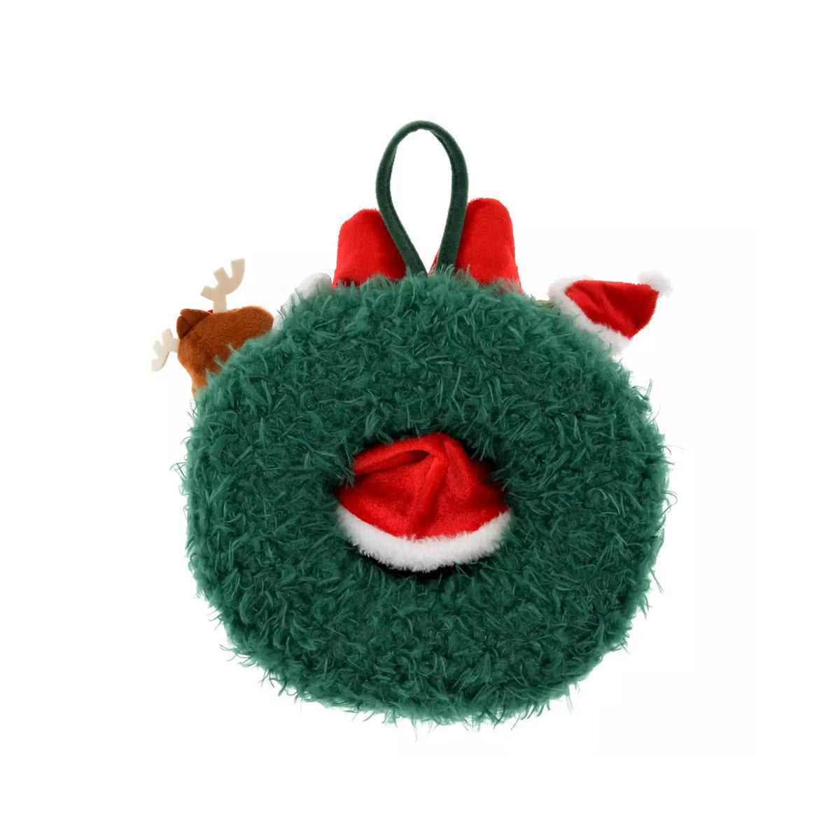 Disney Christmas Wreath Plush Toy Mickey, Chip & Dale