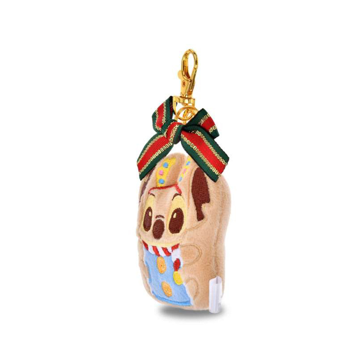 Disney Plush Keychain Christmas Cookie: Stitch