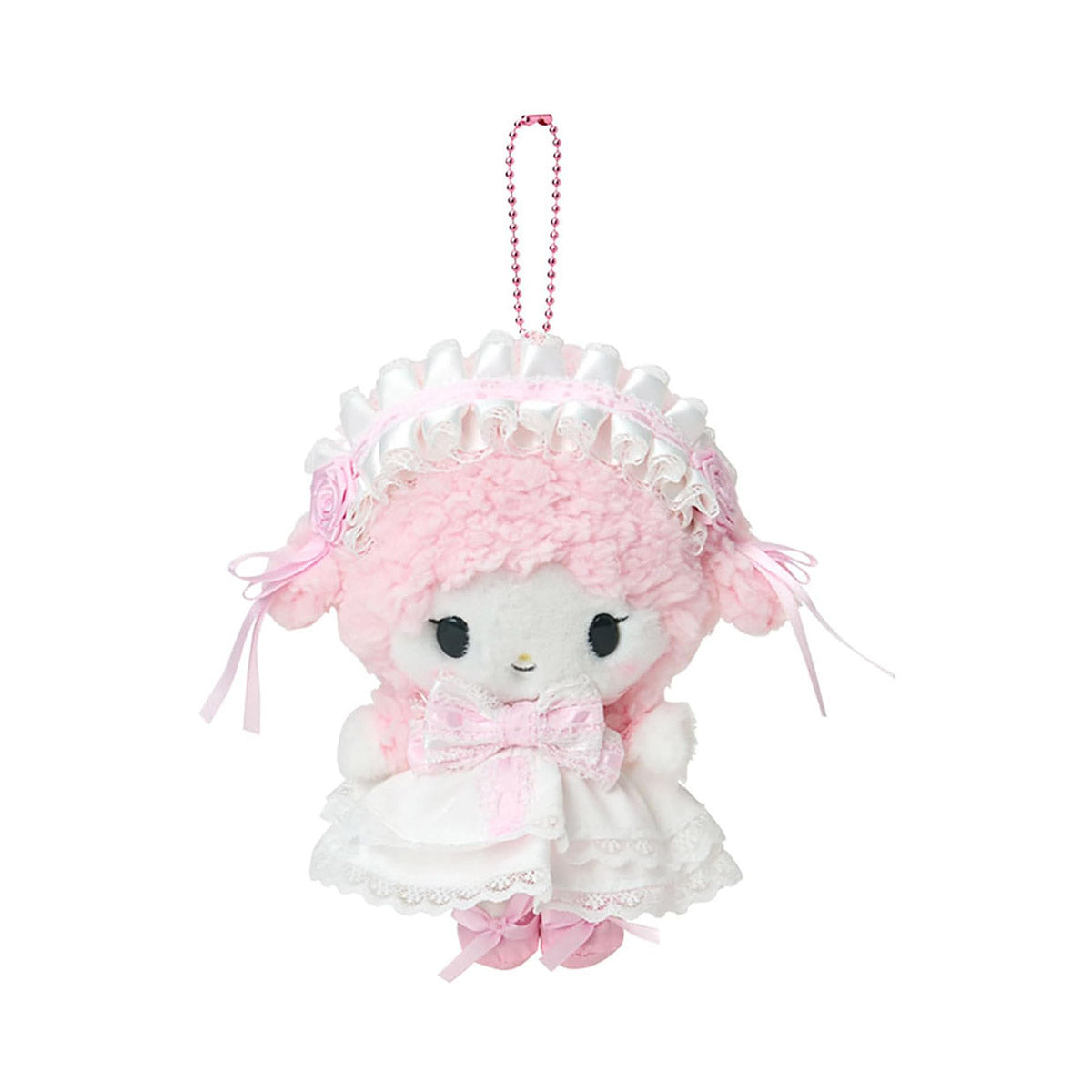 Sanrio White Frill Mascot Holder: My Sweet Piano