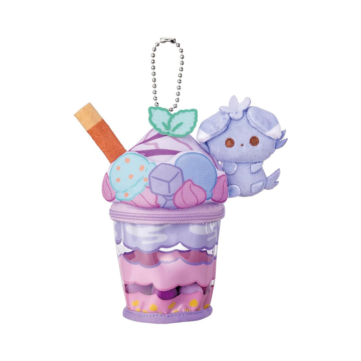 Pokemon PokePeace Parfait Plush Charm: Espurr's Blueberry