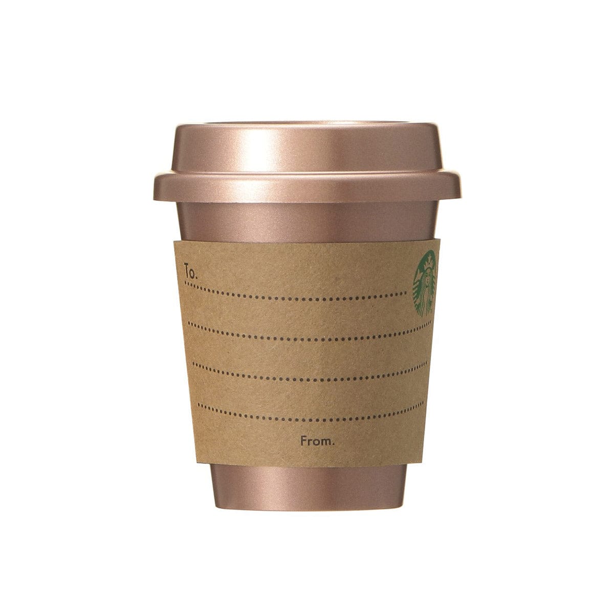 Starbucks Holiday 2024 Starbucks Mini Cup Gift Gold