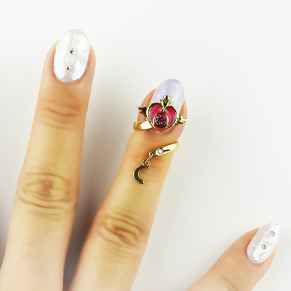 Sailor Moon Original Nail Ring Super Sailor Mars-2