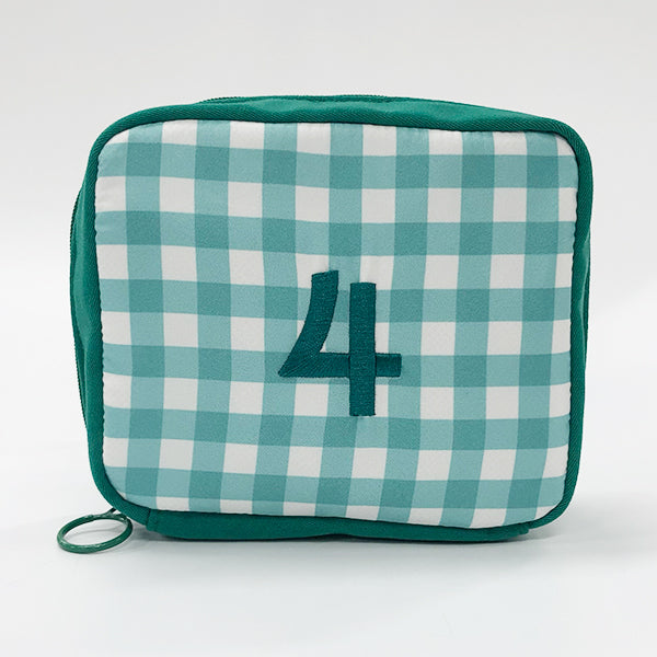 Sailor Moon Original Gingham Check Series BOX Pouch (Sailor Jupiter)-0