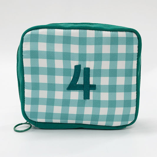 Sailor Moon Original Gingham Check Series BOX Pouch (Sailor Jupiter)-0