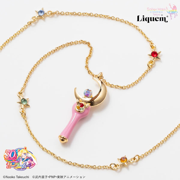 Sailor Moon Sailor Moon store×Liquem] Moon Stick Necklace-1