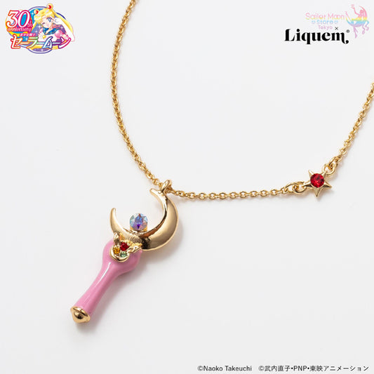 Sailor Moon Sailor Moon store×Liquem] Moon Stick Necklace-0