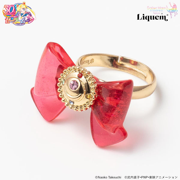 Sailor Moon Sailor Moon store×Liquem] Transformation Brooch Ribbon Ring #9 Free-0