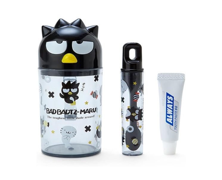 Sanrio Toothbrush & Cup Set Bad Batsumaru