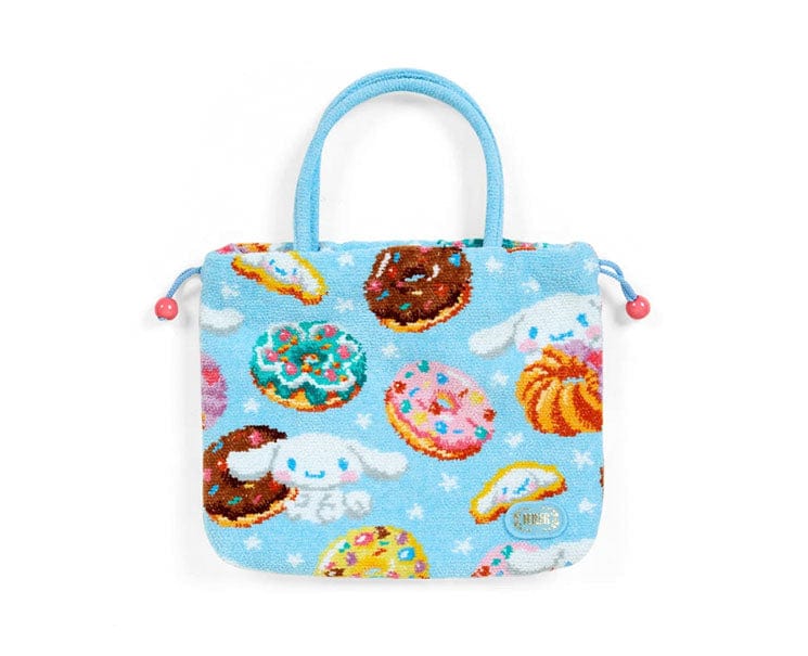 Sanrio x Feiler Drawstring Bag With Handle Cinnamoroll