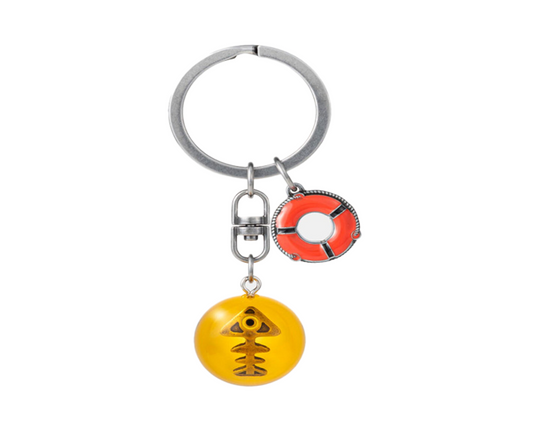 Splatoon 3 Keychain Gold Salmon Roe