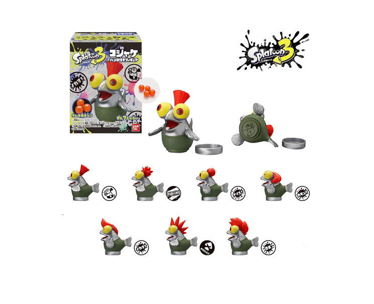 Splatoon 3 Stamp Figure & Candy Blind Box