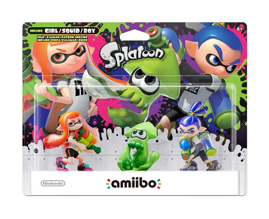 Splatoon Amibo Triple Set Squid