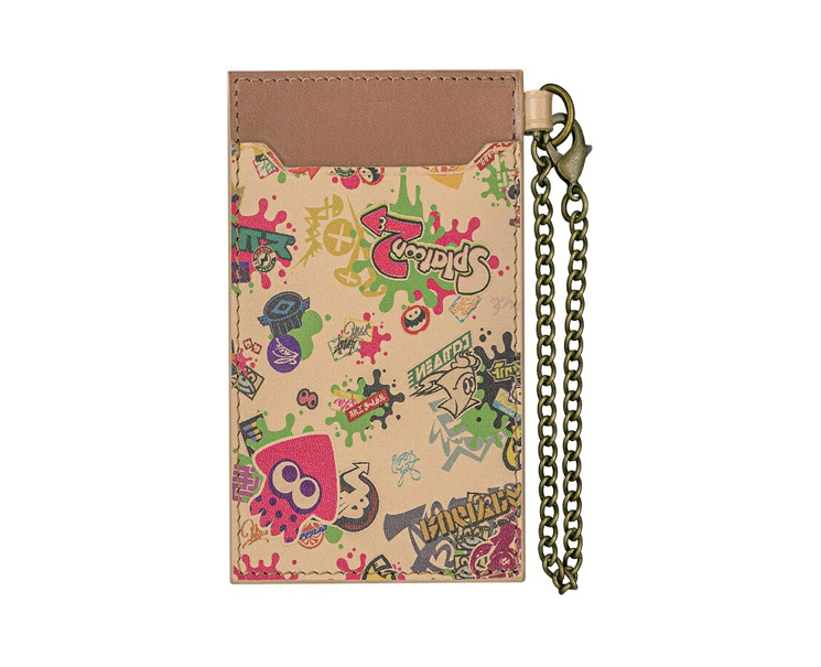 Splatoon 2 Genuine Leather Pass Case