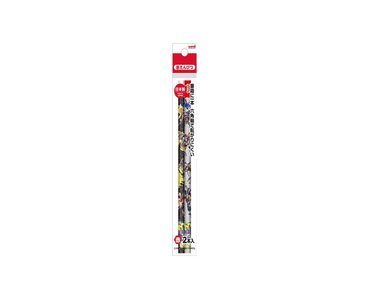 Uni Splatoon 3 Pencil Red 2 Pack