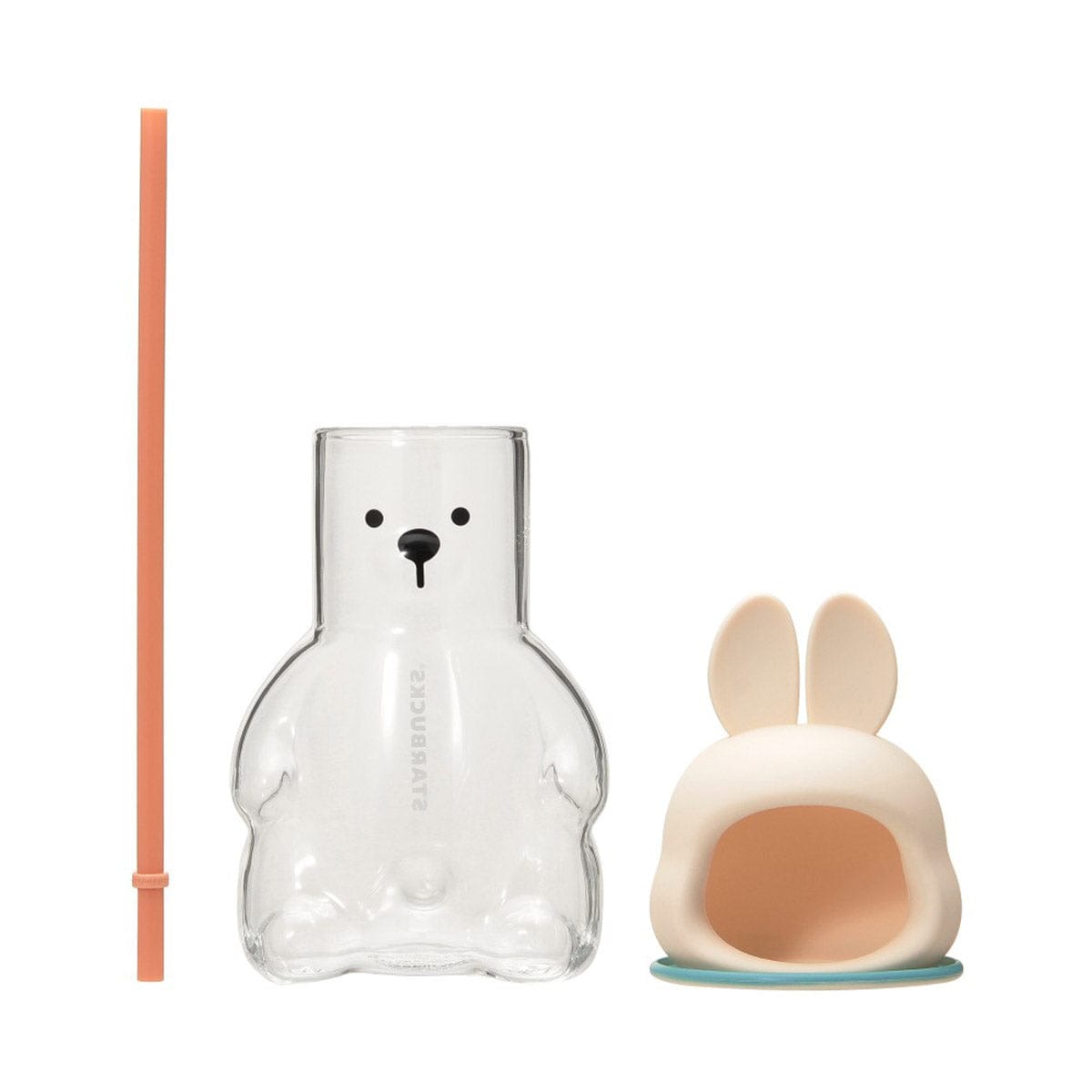 Starbucks 2024 Glass Tumbler Bearista Astro Rabbit