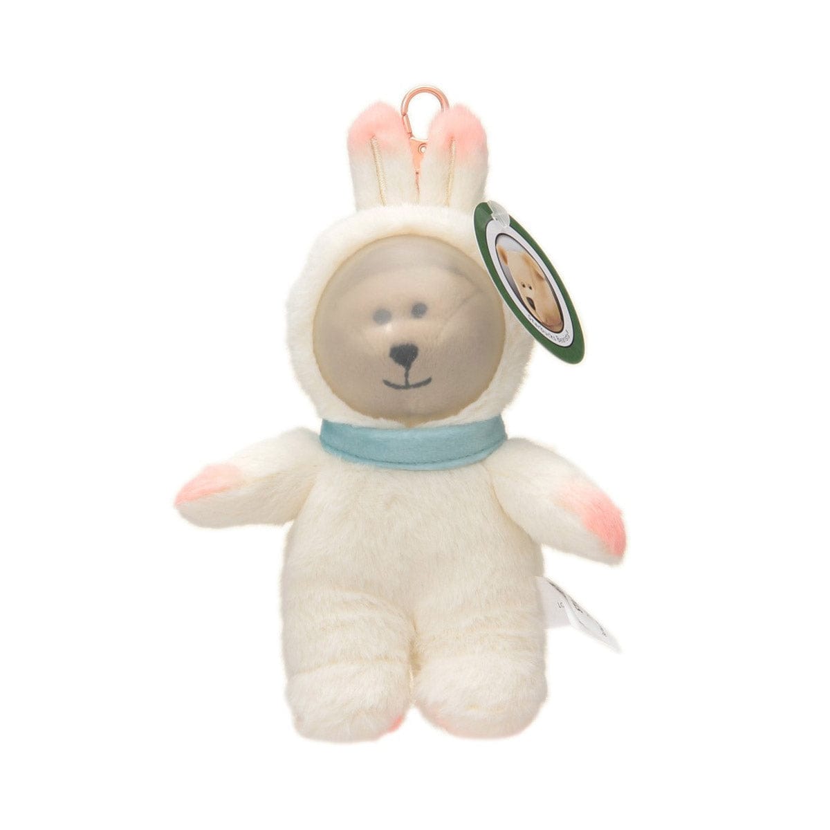 Starbucks 2024 Keychain Plush: Bearista Astro Rabbit Mini