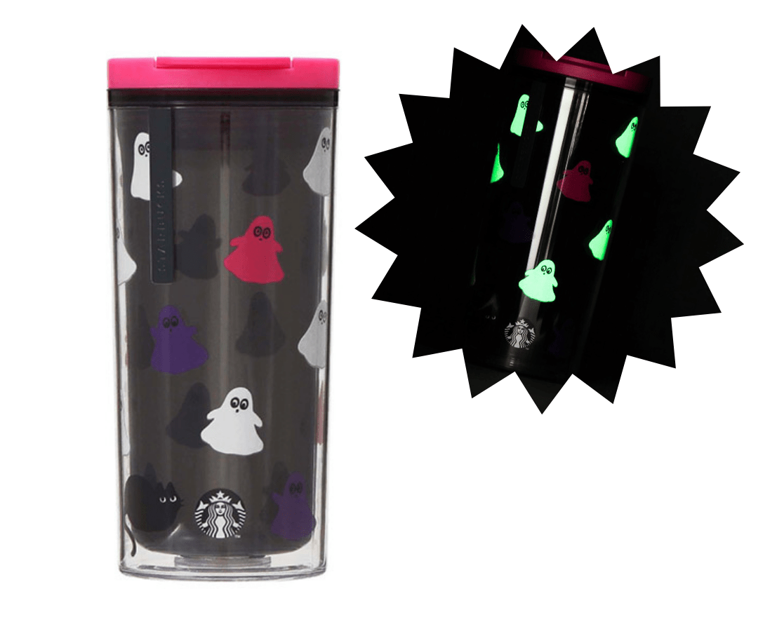 Starbucks Japan Halloween 2023 Glow In The Dark Tumbler