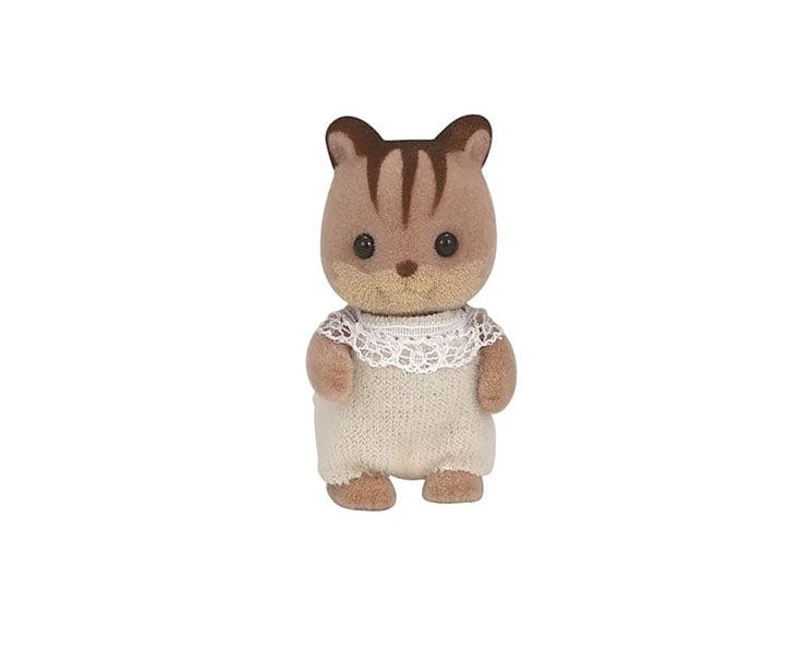 Sylvanian Families-Baby Squirrel Walnut Red