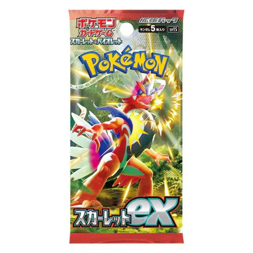 Booster Pack Pokémon Scarlet & Violet EX Scarlet