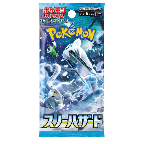 Booster Pack Pokémon Scarlet & Violet Snow Hazard